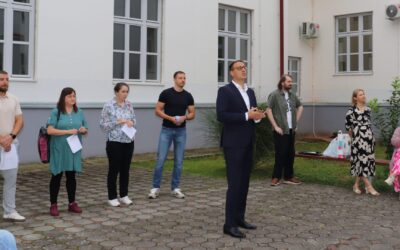 Prvi dan nastave u Gimnaziji Petra Preradovića u šk. god. 2025./2026.