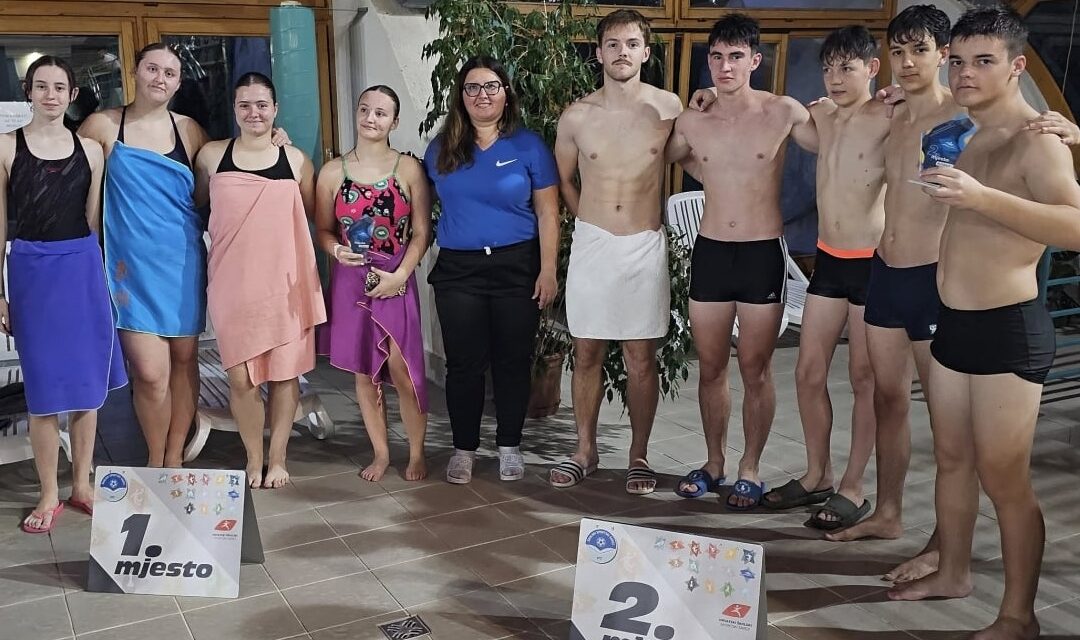 Županijsko natjecanje iz plivanja za učenice i učenike srednjih škola: Evo tko putuje na državnu završnicu u Rijeku