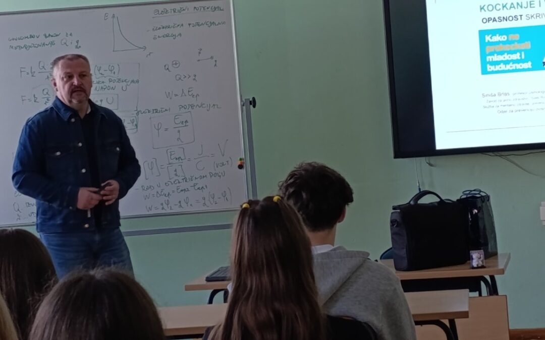 Ciklus predavanja o rizicima kockanja i videoigara