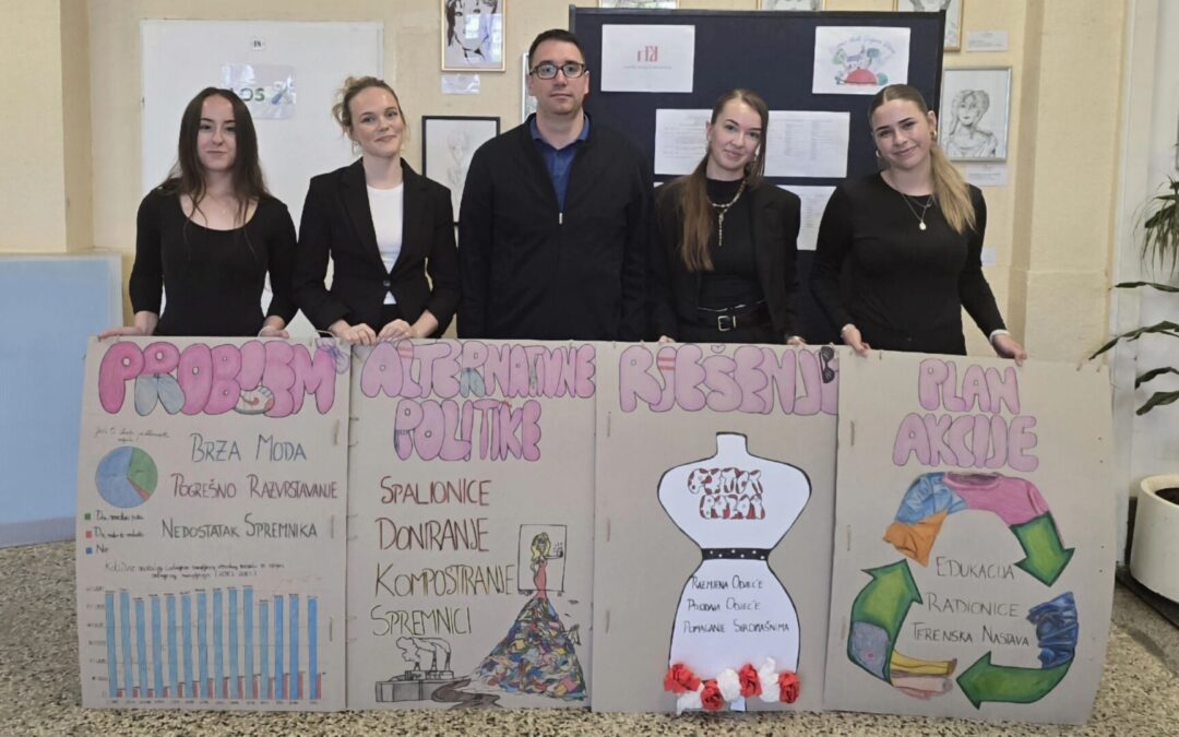 Veliki uspjeh naših učenica: Gimnazijalci na državnoj smotri „Projekt građanin“