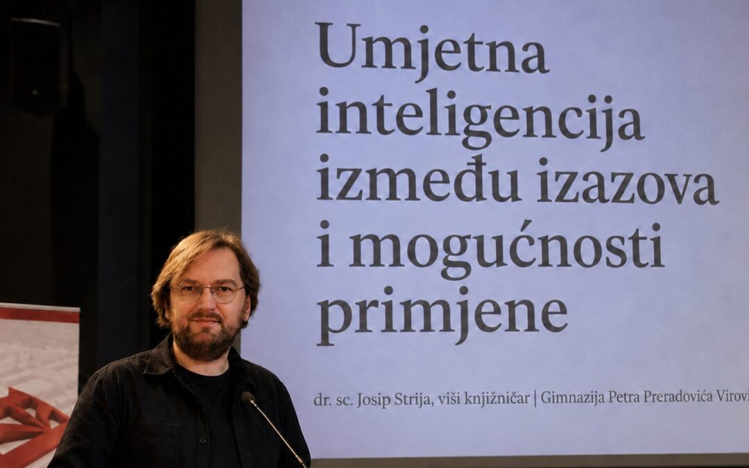 Školski knjižničar Josip Strija dobitnik Priznanja „Đurđa Mesić” za 2026. godinu