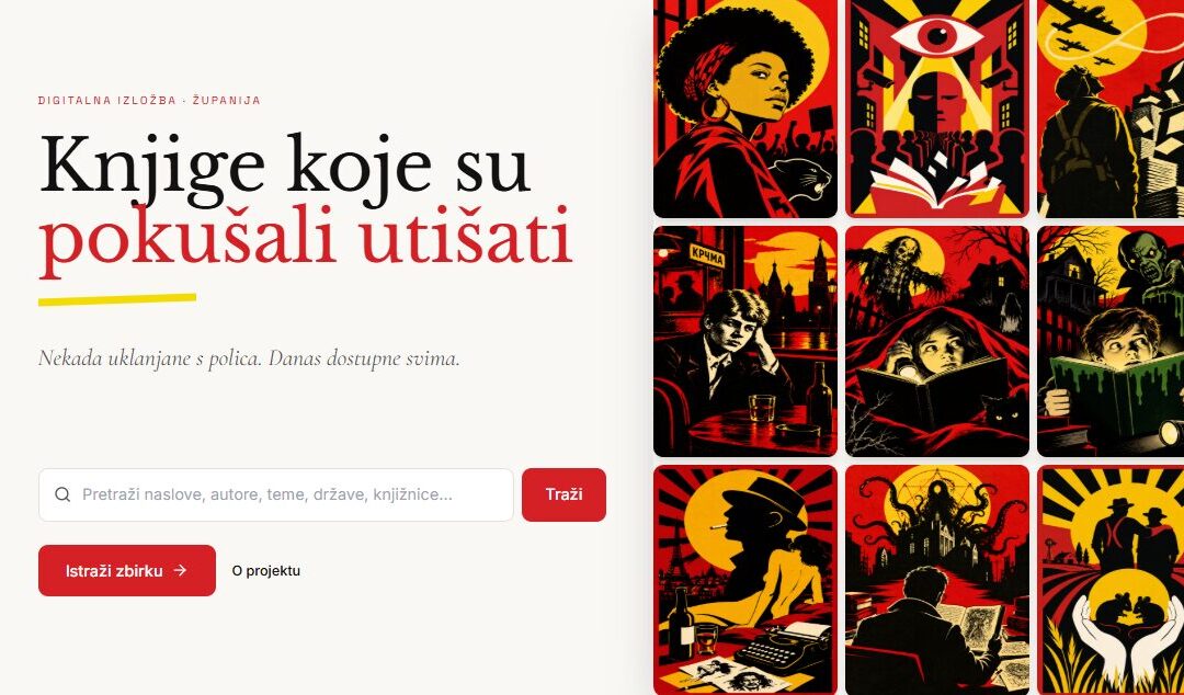 Knjige koje su pokušali utišati – digitalna izložba u povodu Tjedna zabranjenih knjiga
